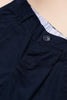 One Friday Infant Boys Navy Cotton Shorts With Contrast Piping
