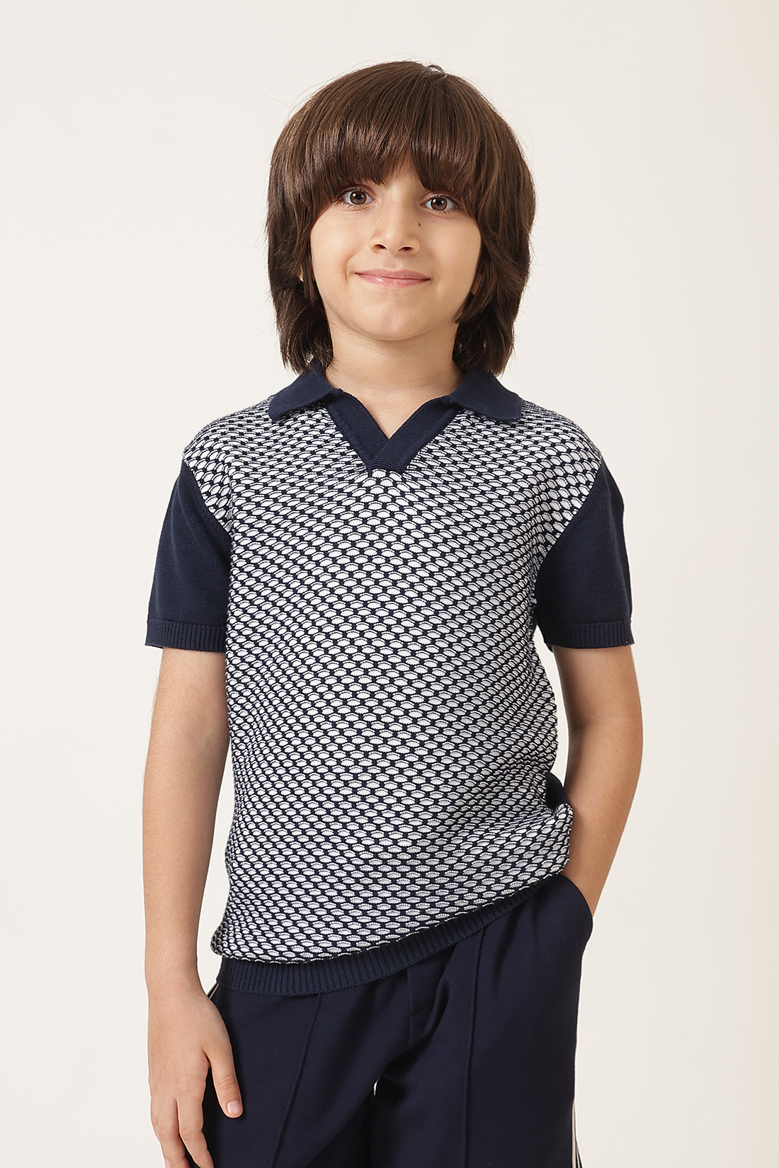 Boys Multi Color Cotton Printed Summer T-Shirt