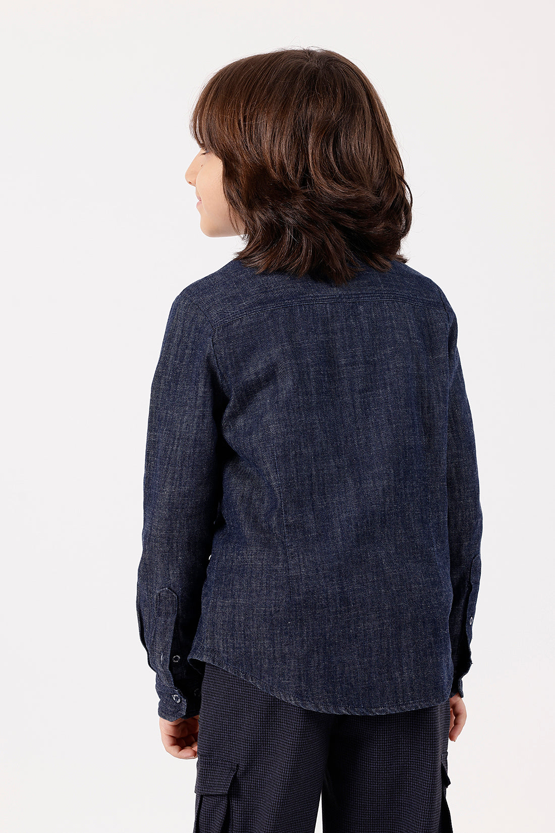 Boys Blue Denim Shirt