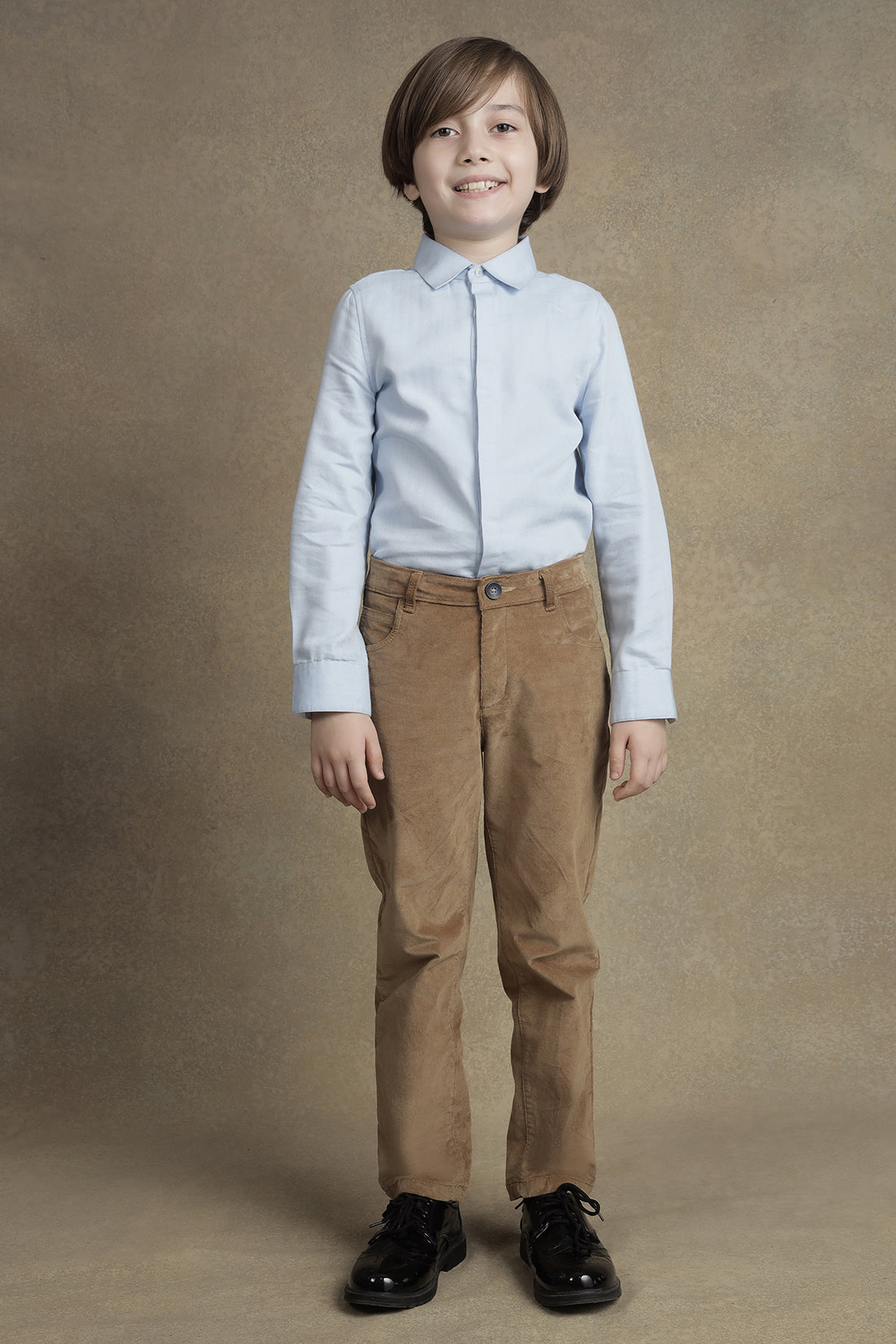 Boys Camel Coloured Trouser