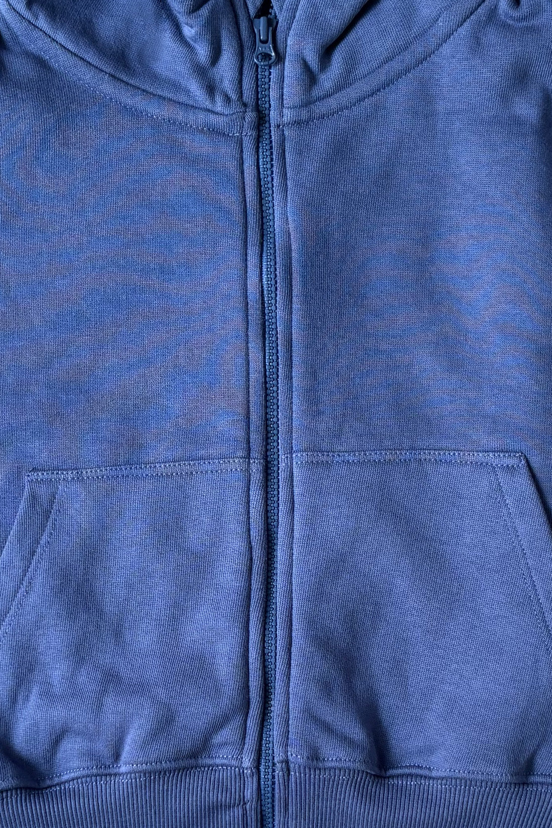 One Friday Kids Girls Blue Solid Sweatshirt With Trouser