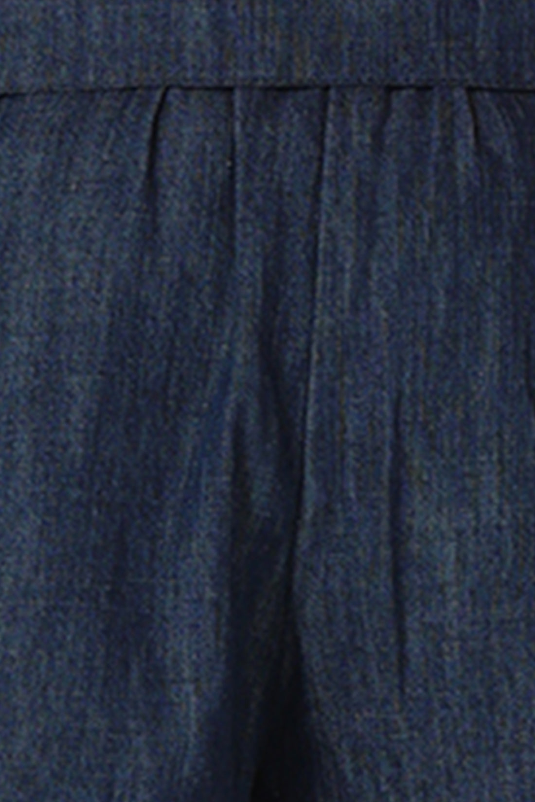 One Friday Kids Girls Blue Print & Patterned Denim Skort