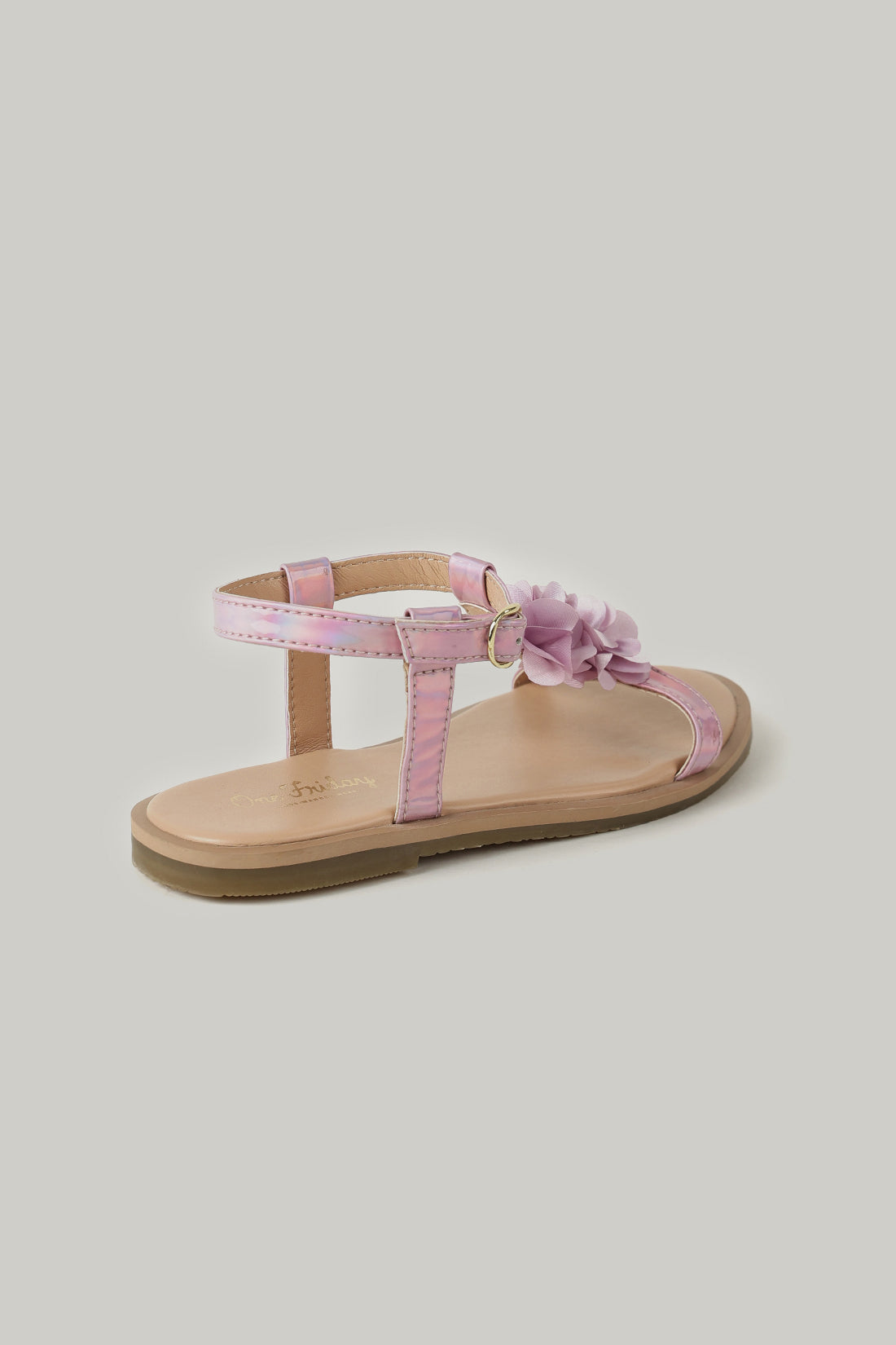 One Friday Girls Lilac Solid Sandal