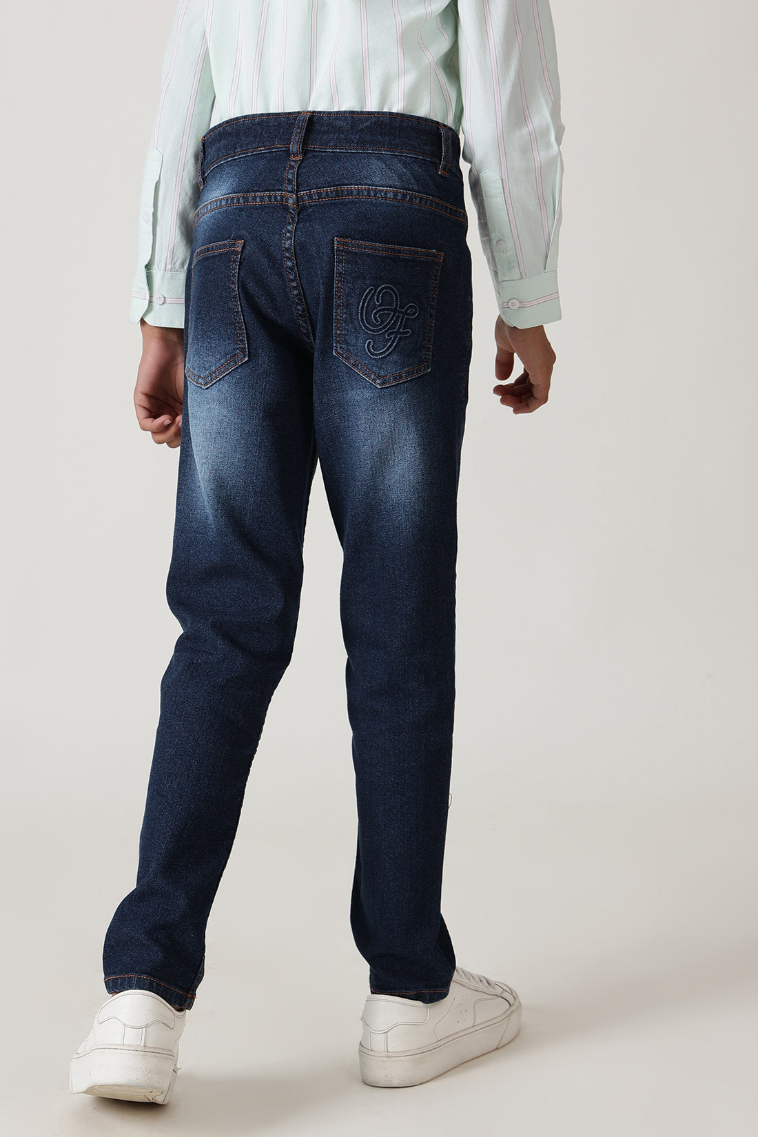 Boys Blue Denim Jeans – Regular Fit