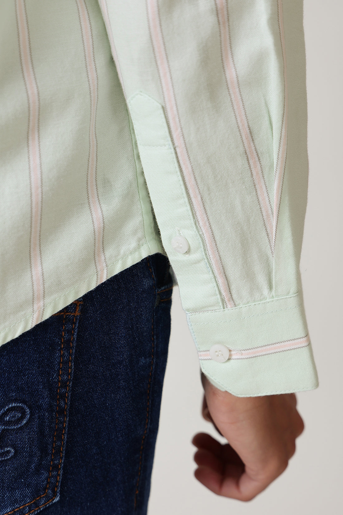 Boys White Pin Tucked Shirt