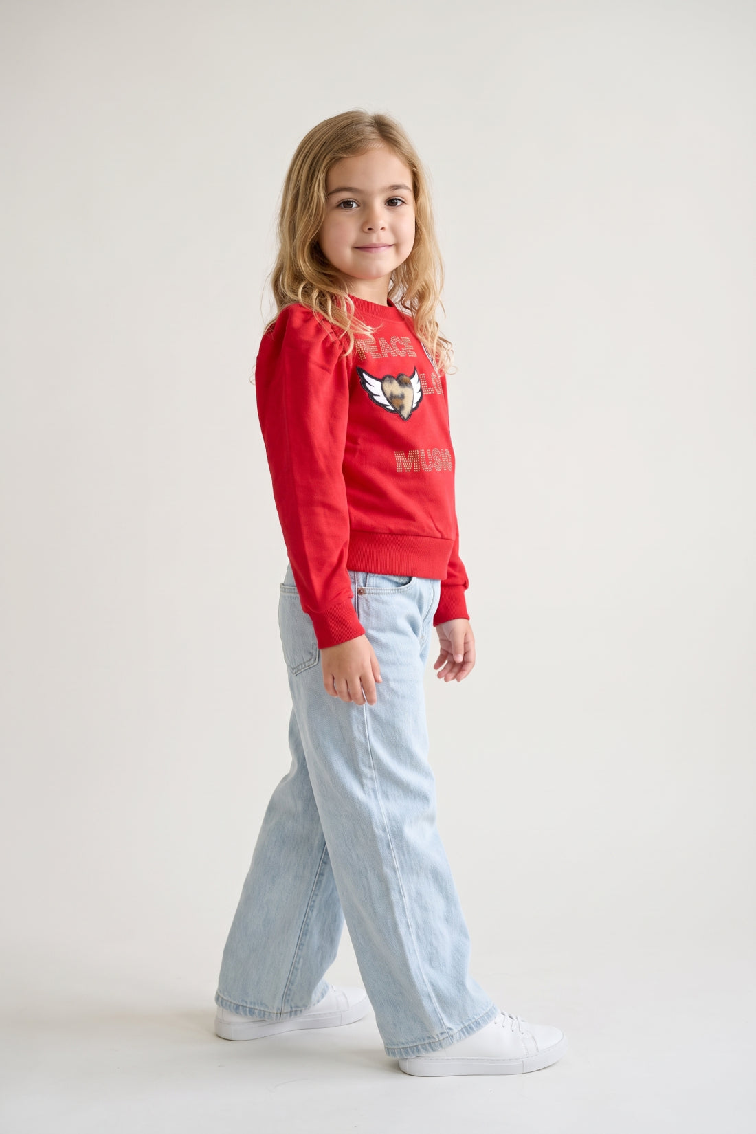 Blue Classic Cotton Denim Straight Fit Jeans