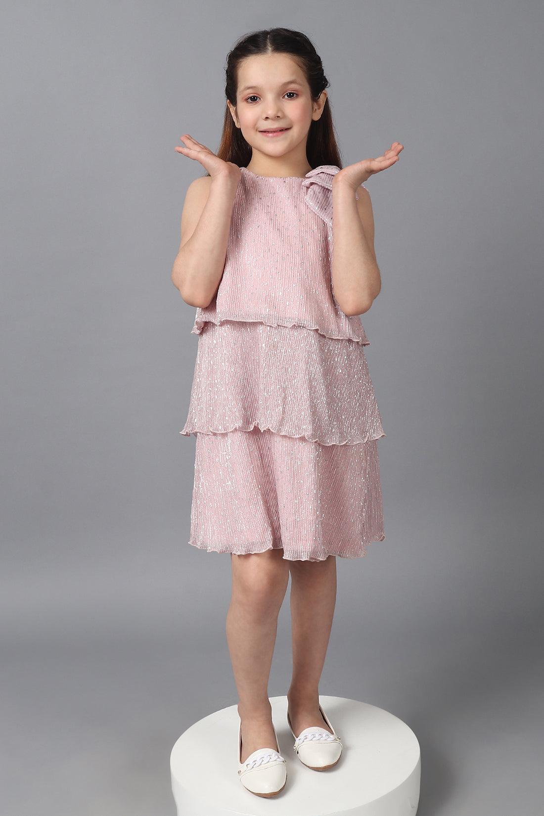 dress layered for girls Petite Hailey Little Girl's Tulle - Pink Multi Accessories pictured are NOT included Sugar Kayne C396 Layered Tulle