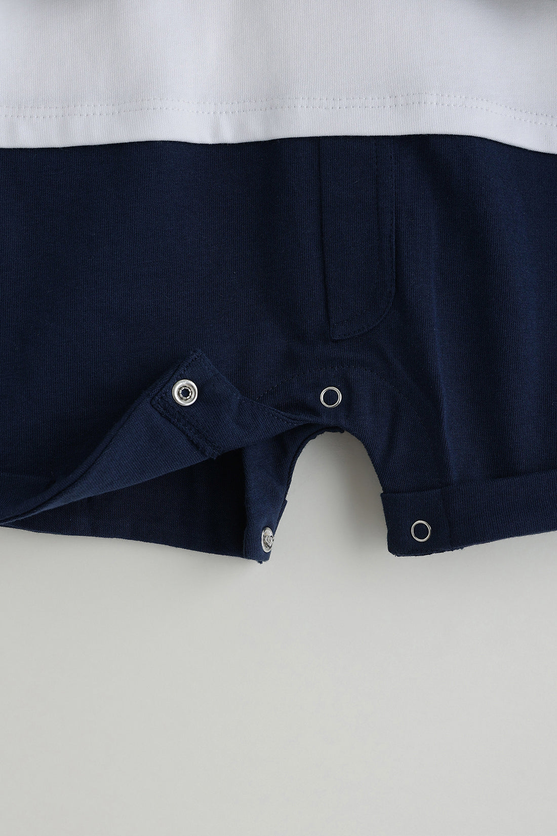 Kids Boys Blue Short Sleeve Printed Clothing Set By One Friday