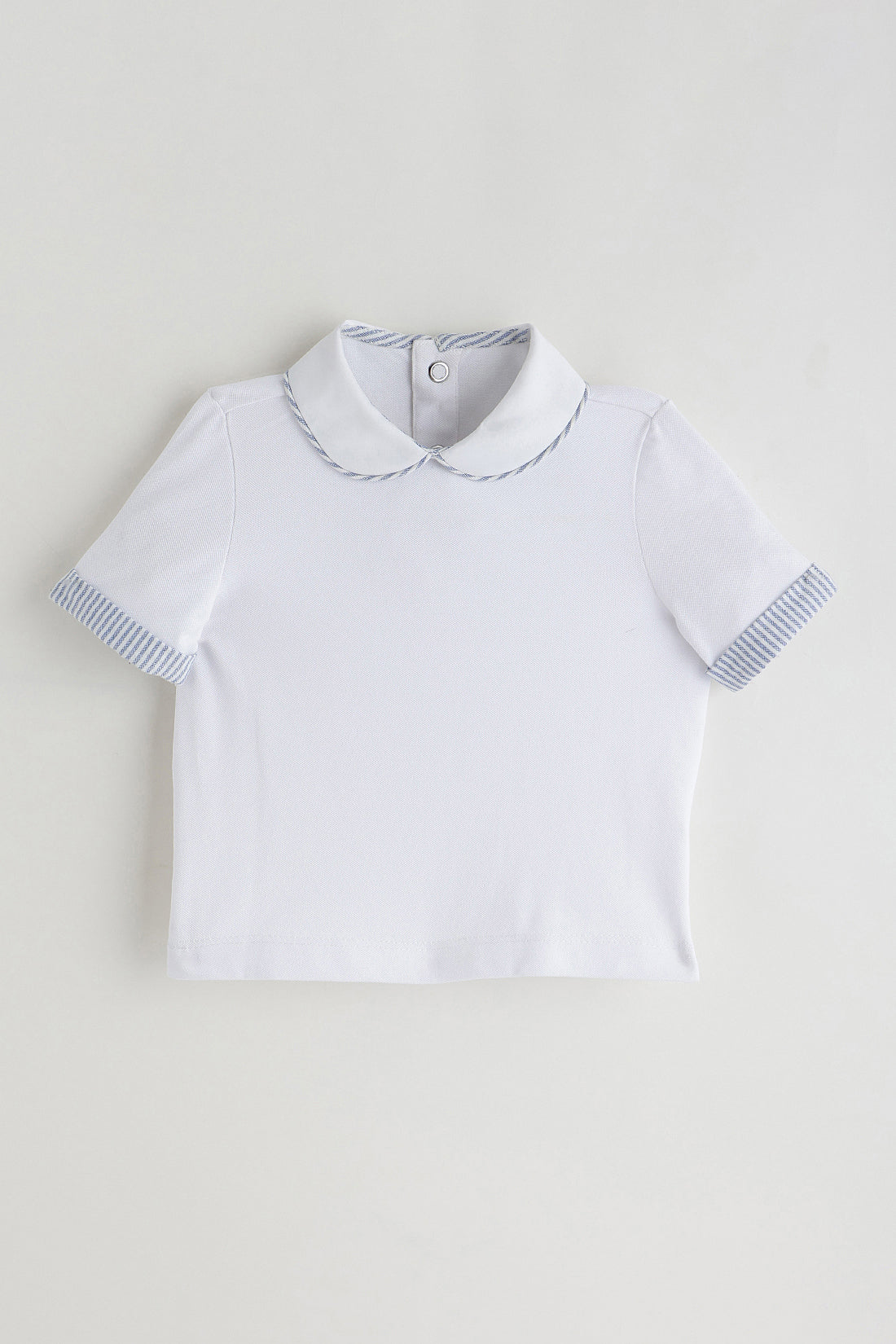 Kids Boys Aqua Color Half Sleeve Clothing Set By One Friday