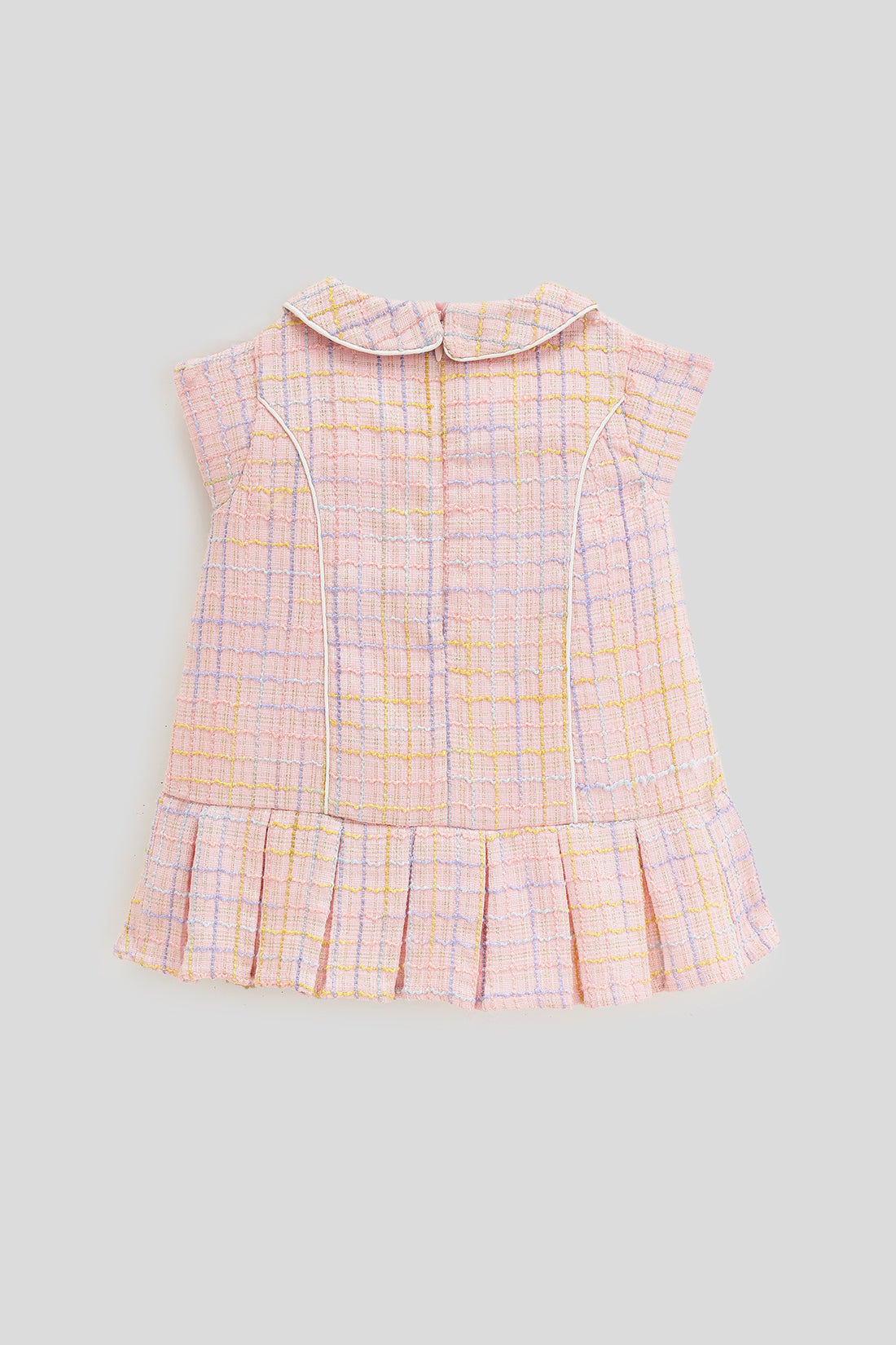 Baby Girls Pink Boucle Dress