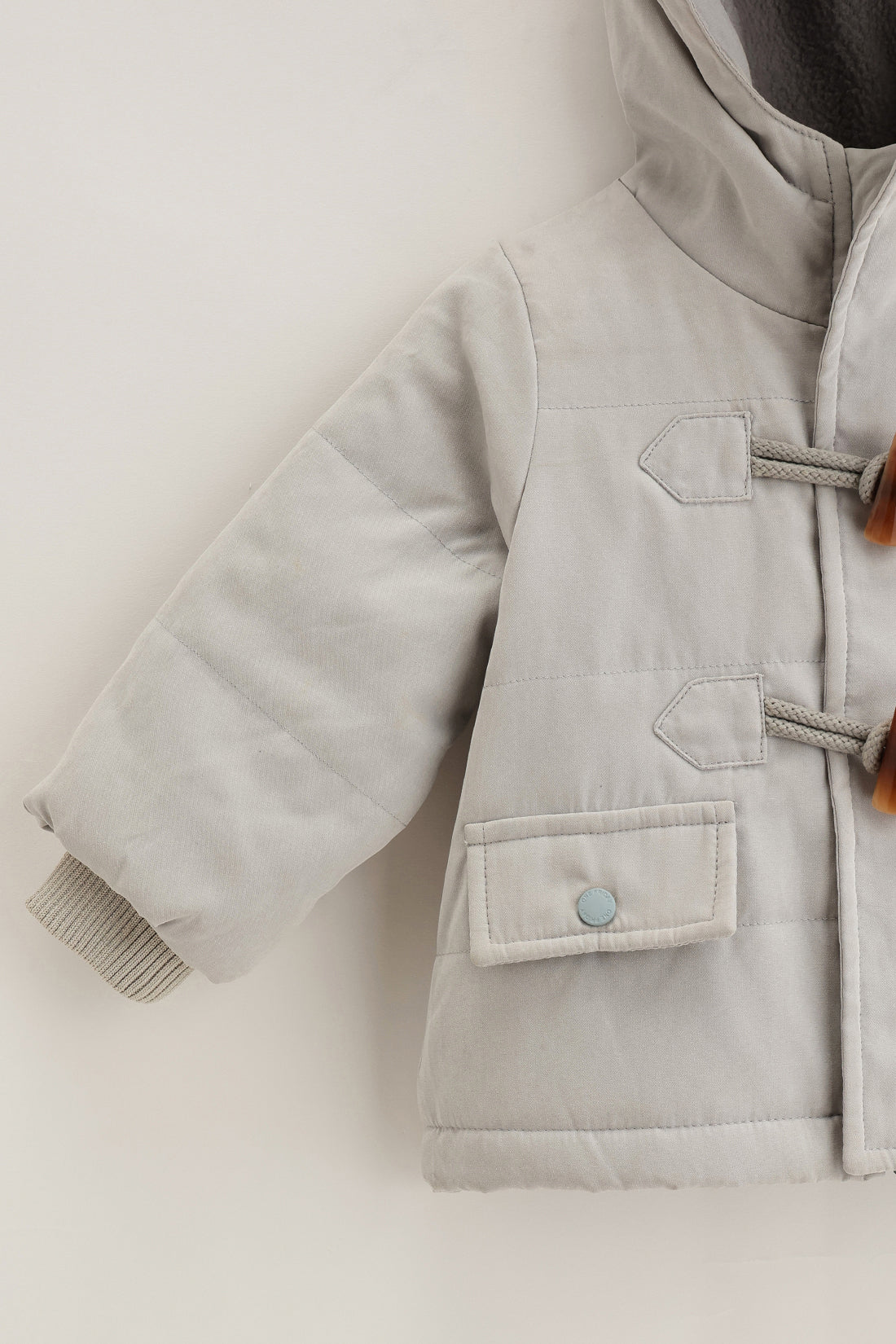 Baby Boys Mint Hooded Jacket
