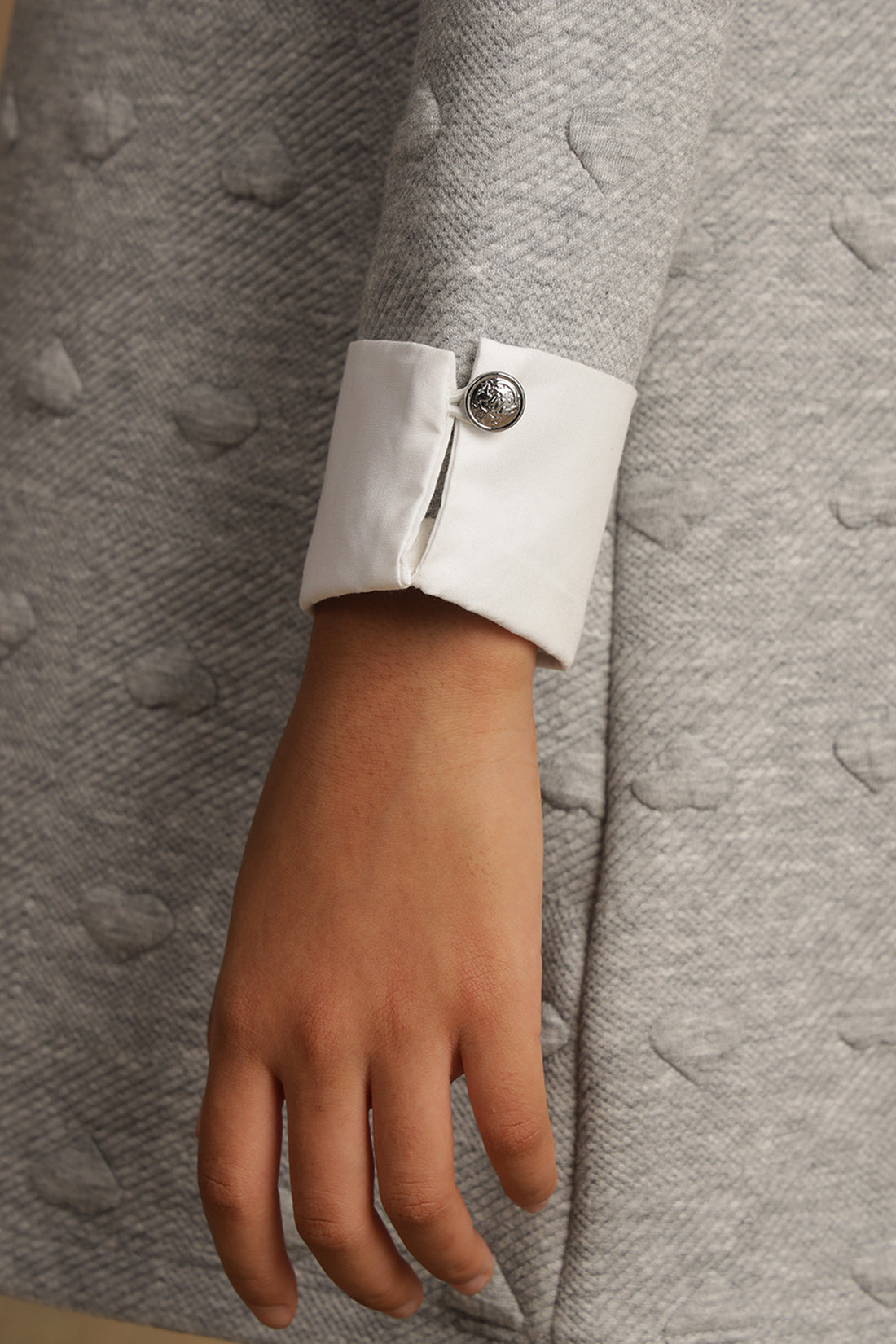 Kids Girls Grey T-Shirt Dress