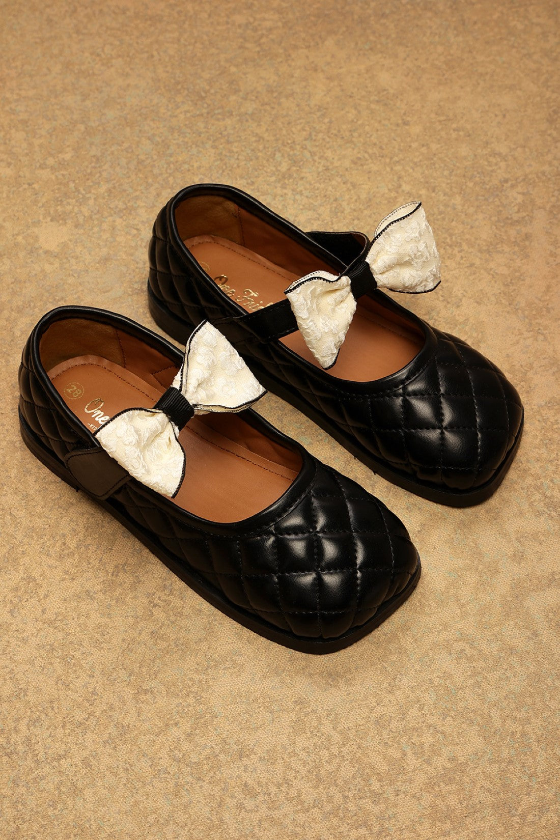 One Friday Girls Black Party Wear Bellies