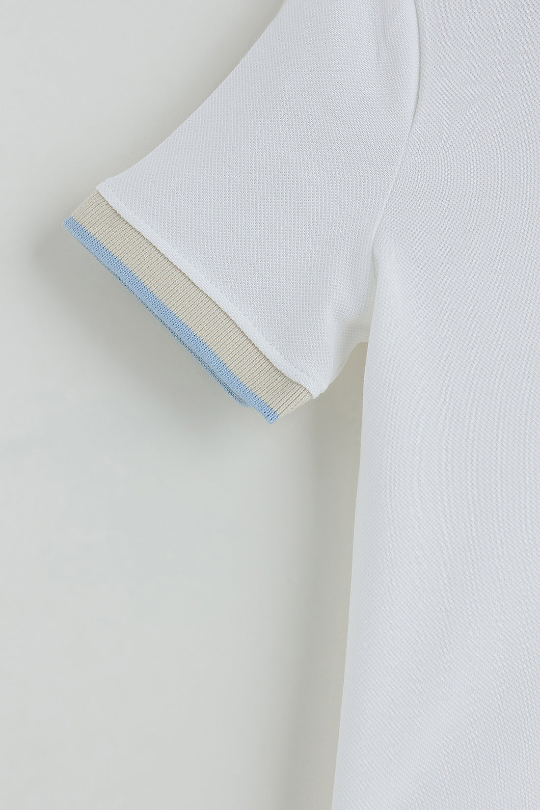 Kids Boys White Regular Short Sleeve Solid T-Shirt By One Friday