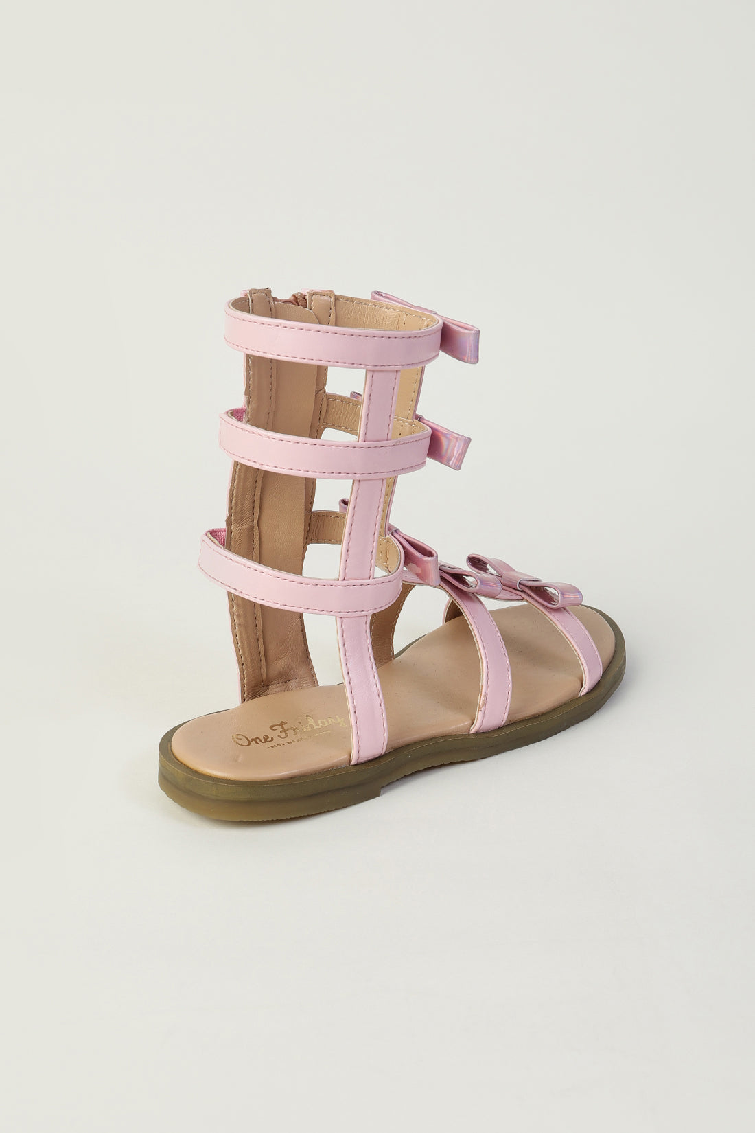 Buy Pink Flat Sandals for Girls Online | One Friday