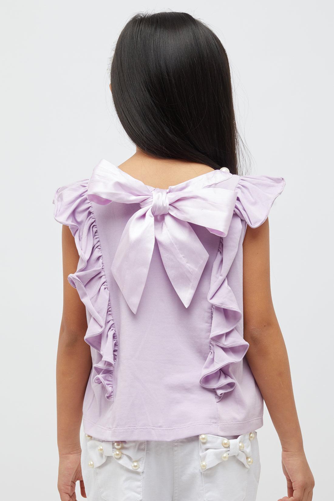 One Friday Lilac Mermaid Top - One Friday World