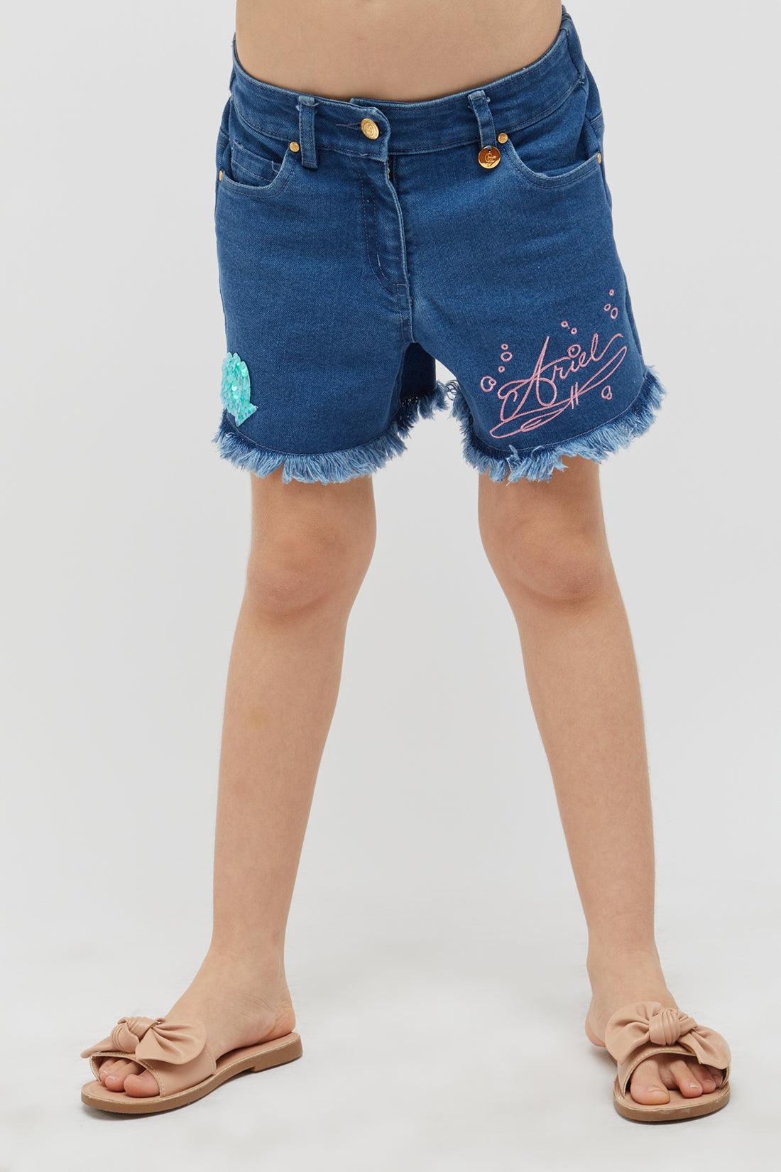 One Friday Classic Blue Denim Shorts - One Friday World