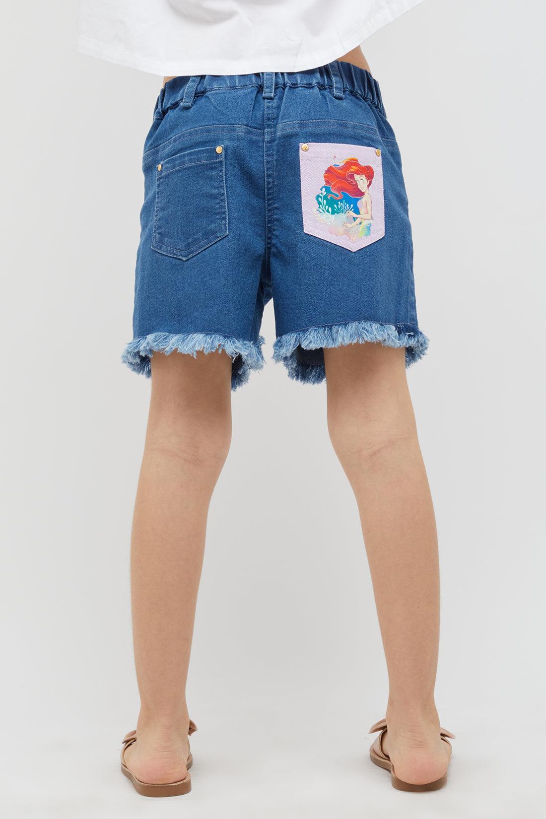 One Friday Classic Blue Denim Shorts - One Friday World