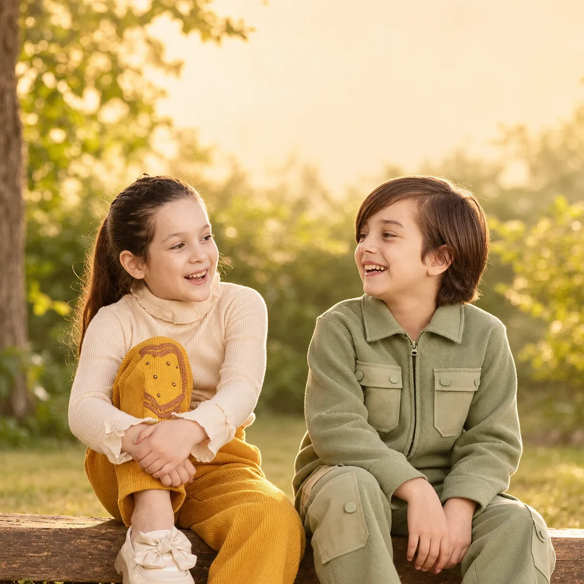 kids on playground