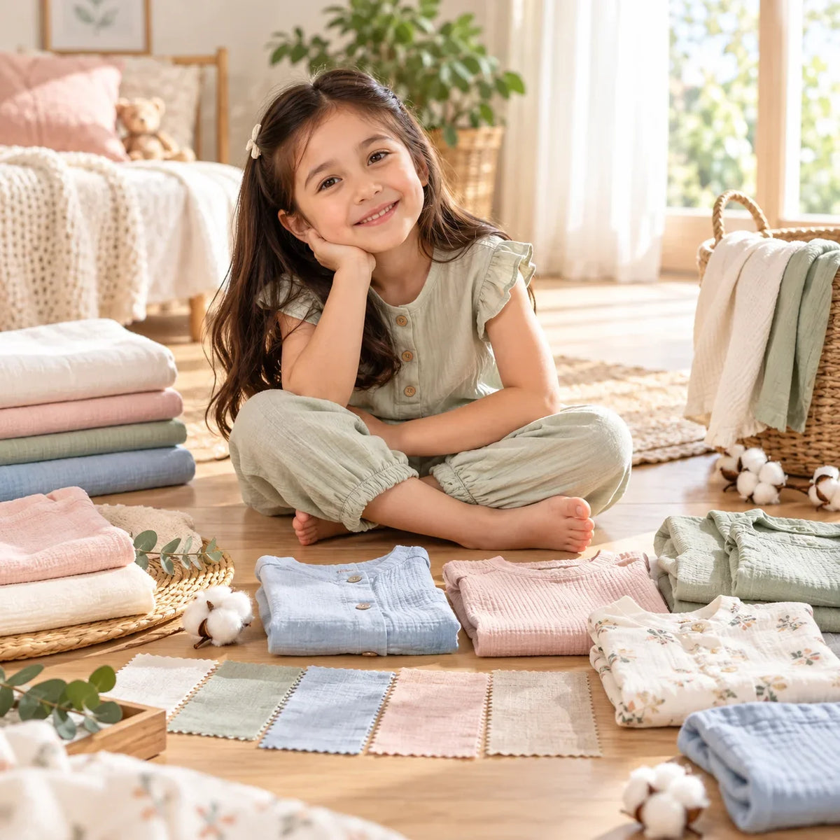 How to Choose Soft, Skin-Friendly Fabrics for Kids' Clothes