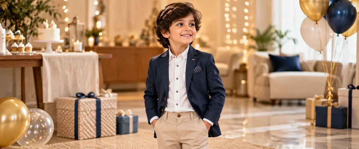 boy in pant suit 