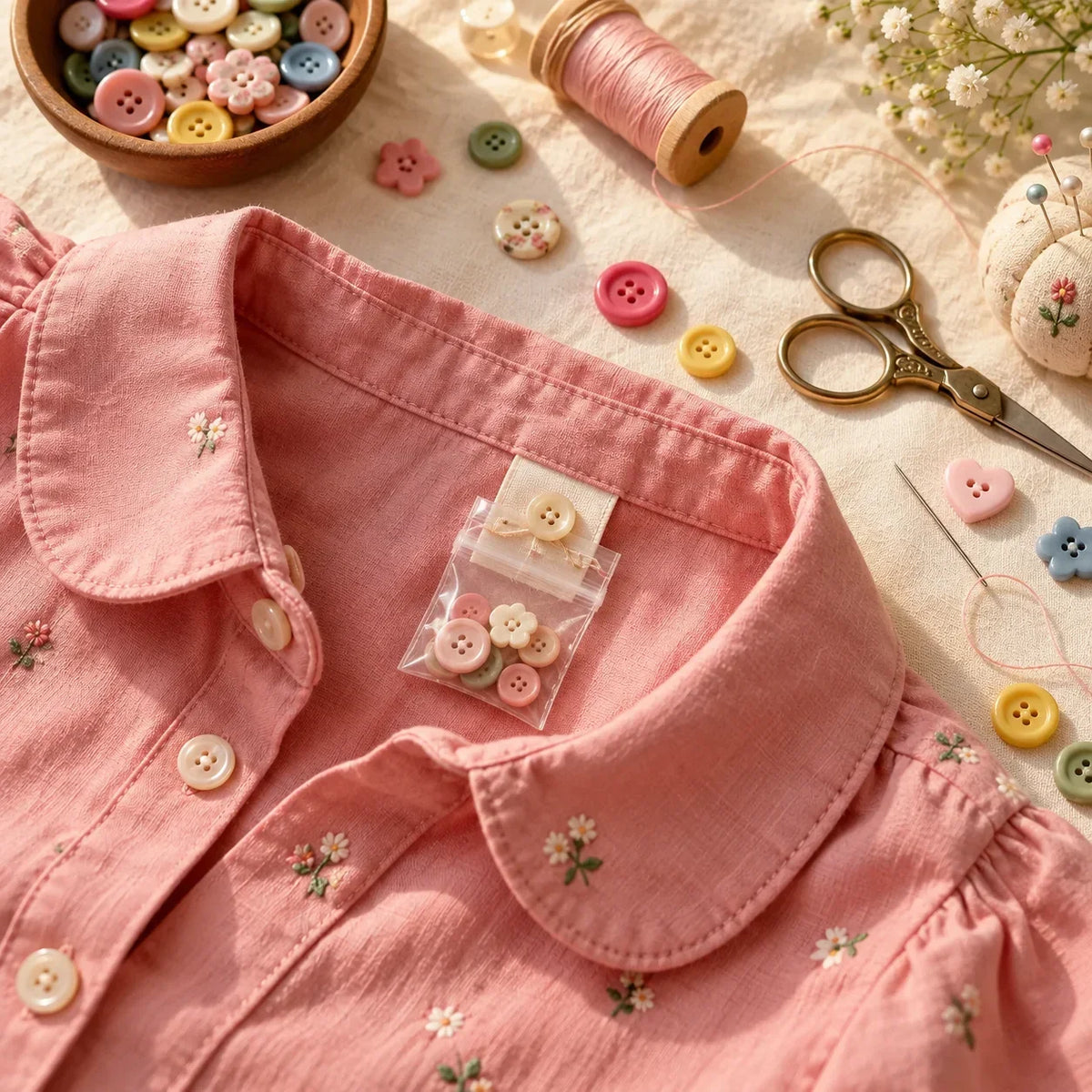 Why Do Kids' Clothes Come With Extra Buttons?