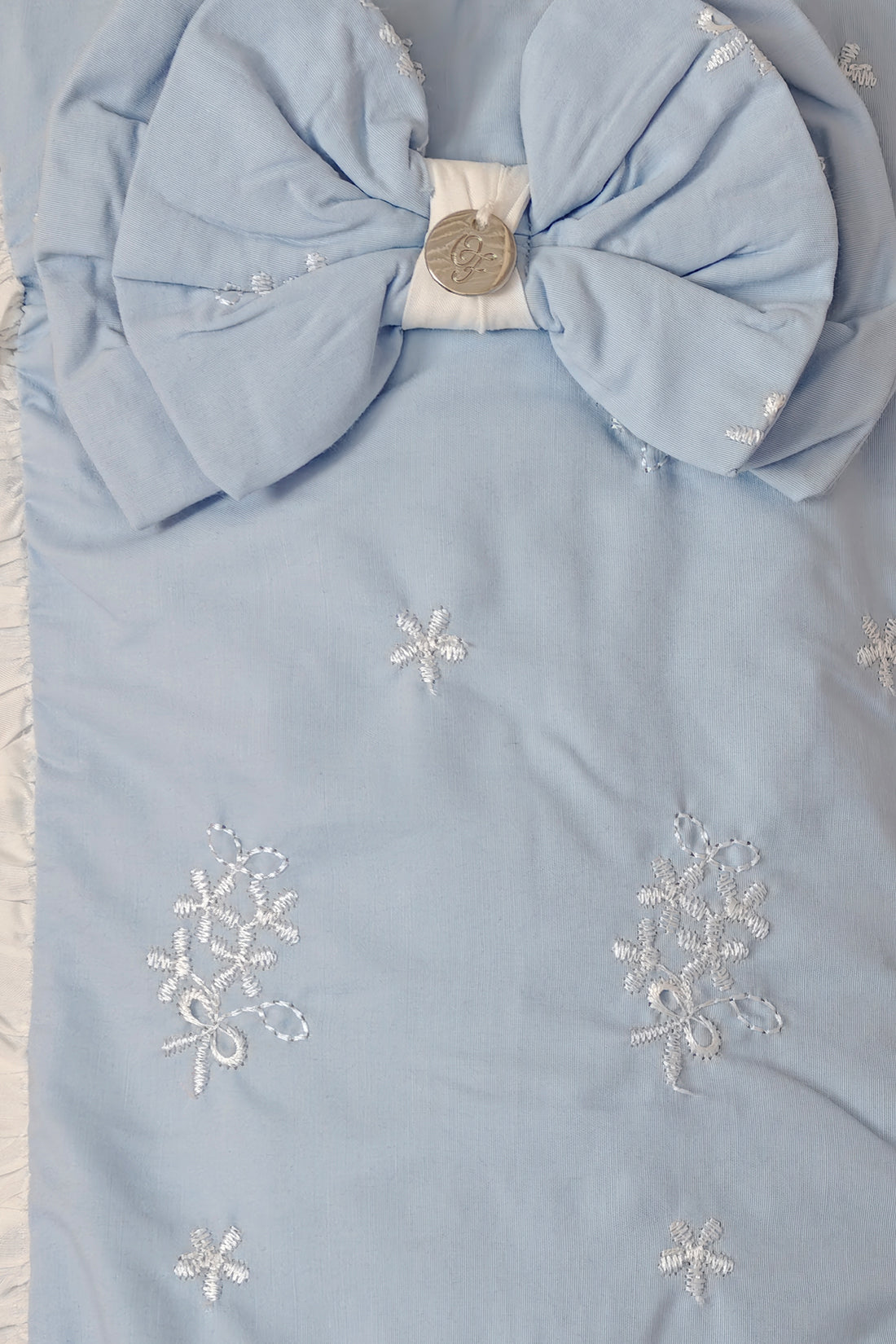 Blue Satin Cap Sleeve Zip Dress