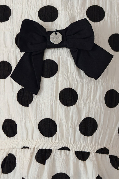 Multi Chiffon Print Button Front Half Sleeve Dress