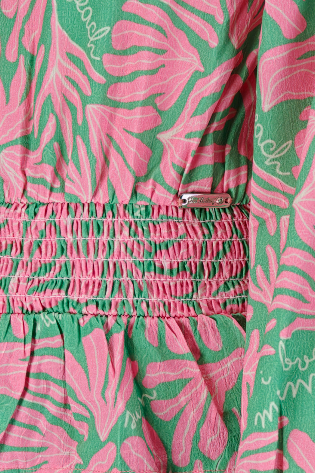 Girls Multicolour Printed Bubble Crepe Top
