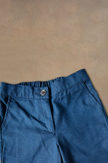 Girls Navy Blue Trouser – Regular Fit