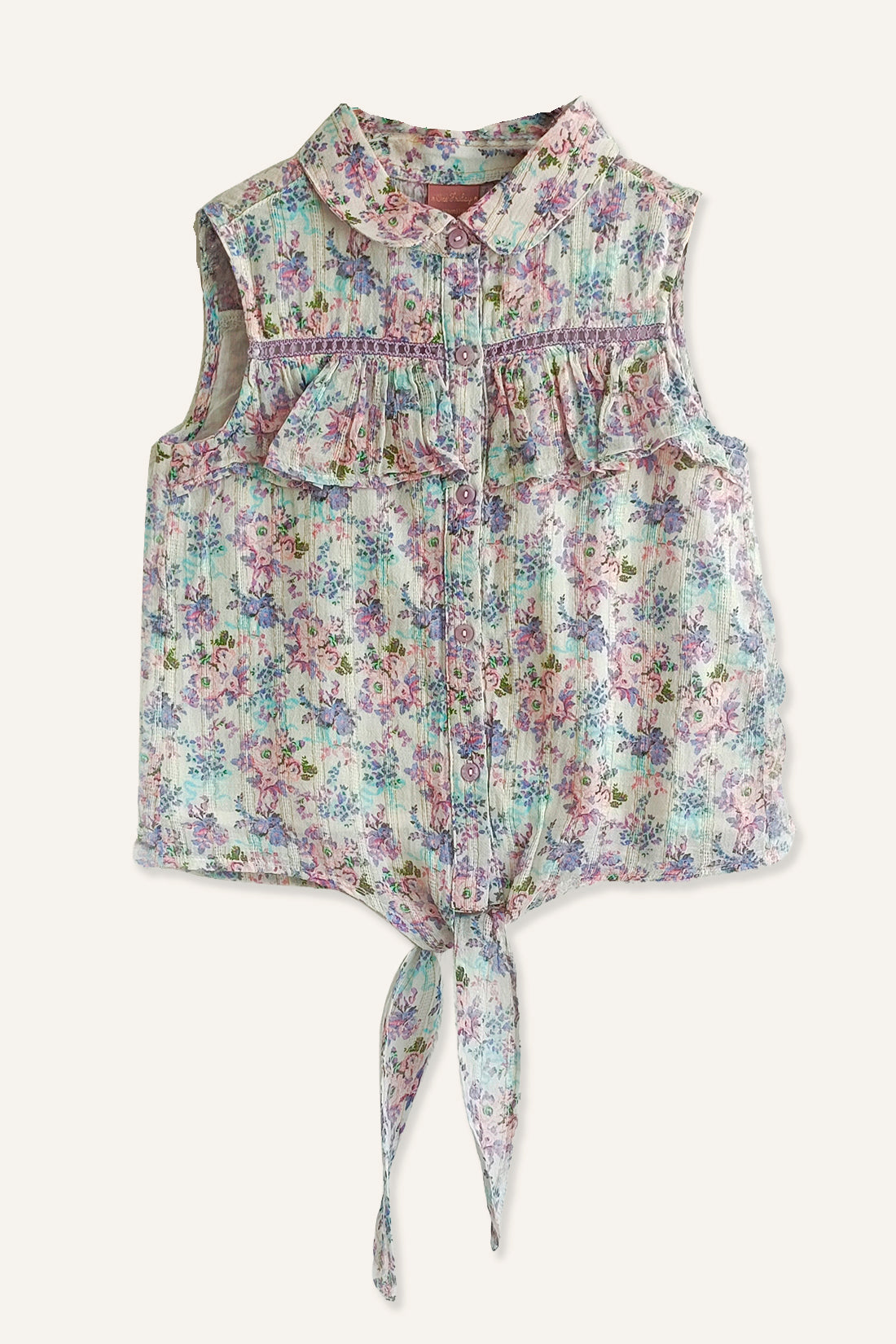 Girls Multi Knot Shirt