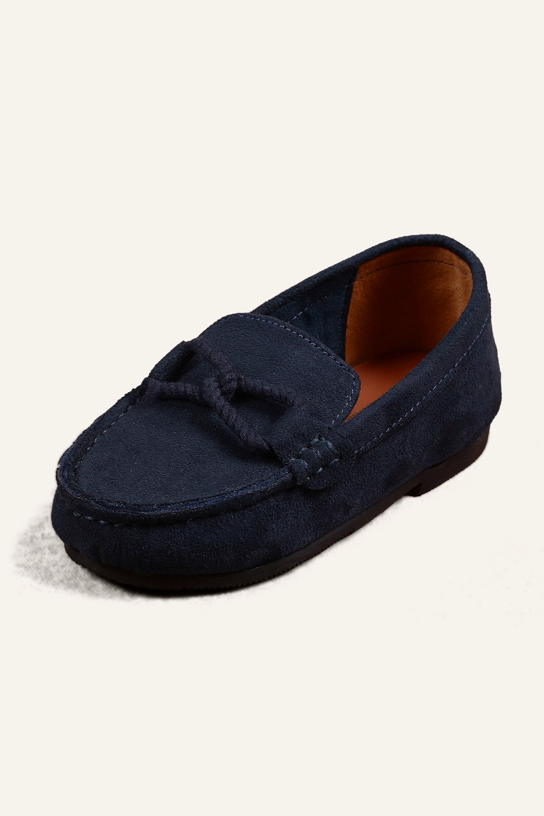Boys Navy Blue Formal Loafers