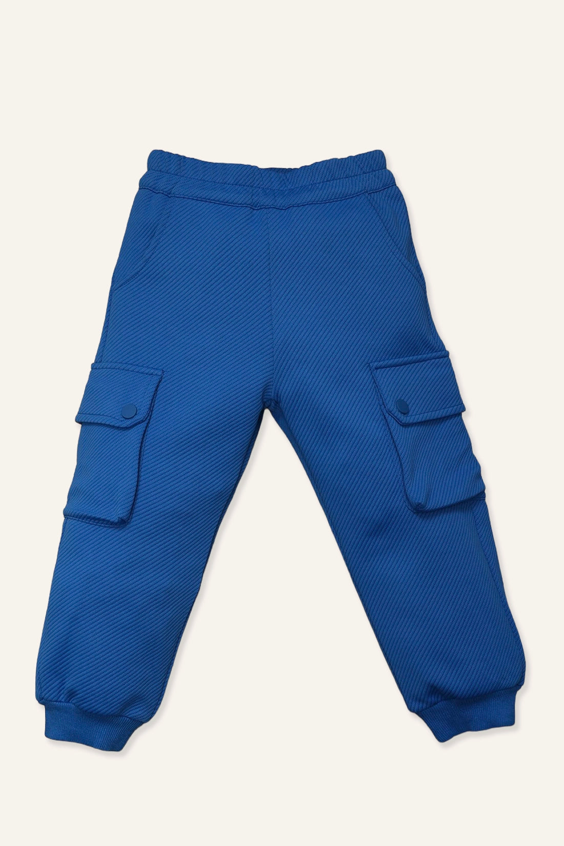 Boys Blue Twill Track Pant