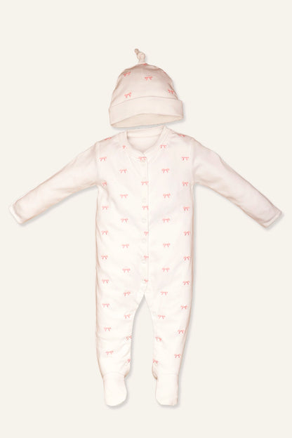 Baby Girls White Bodysuit