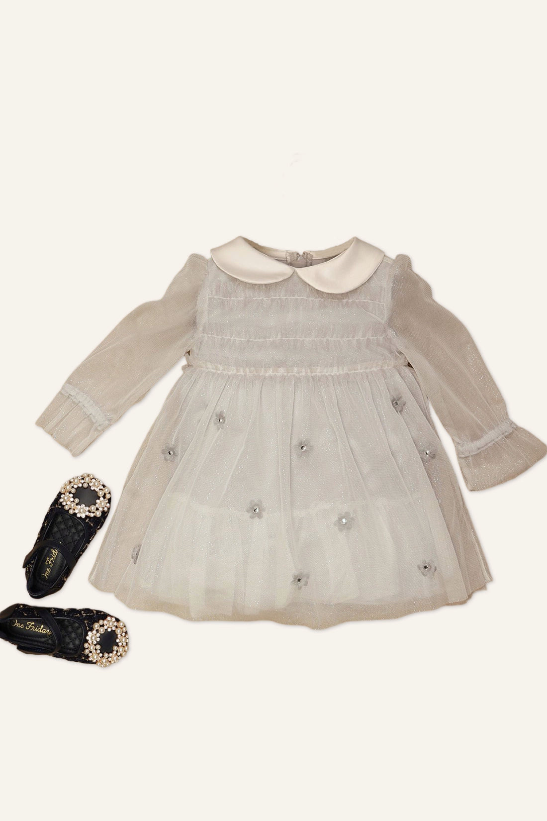 Buy Baby Girls Grey Dress