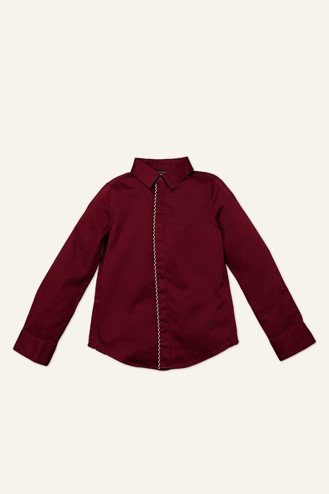 Boys Burgundy Shirt