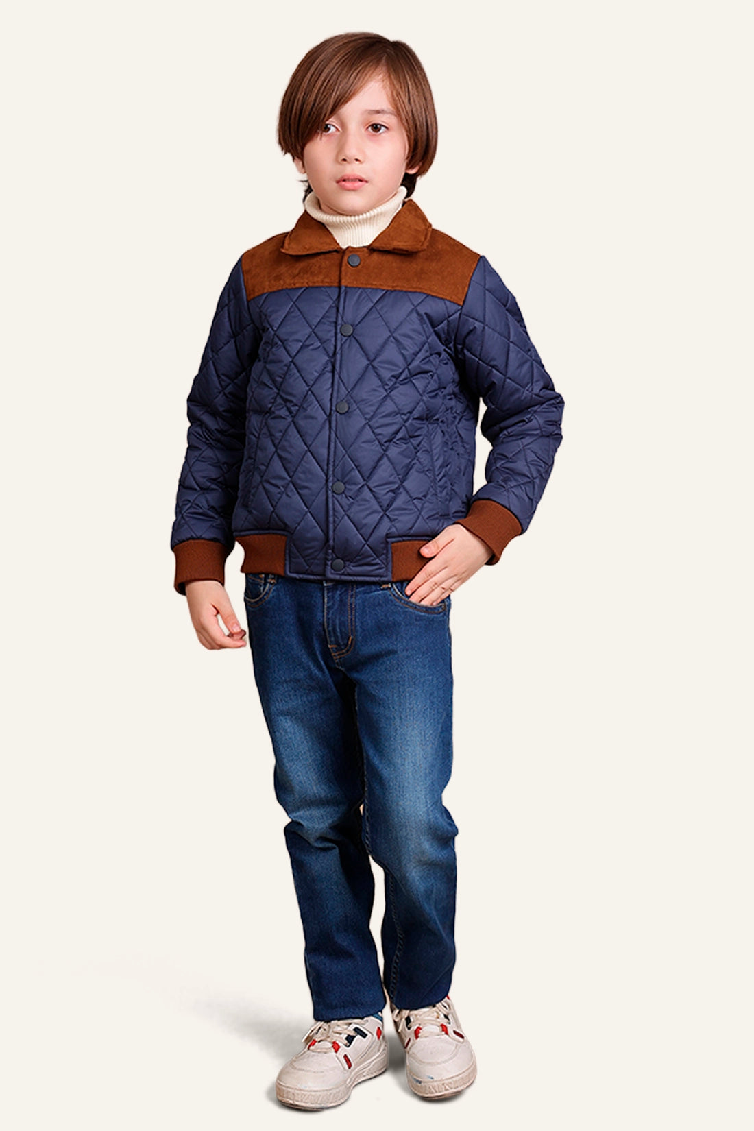 Boys Navy Blue Jacket