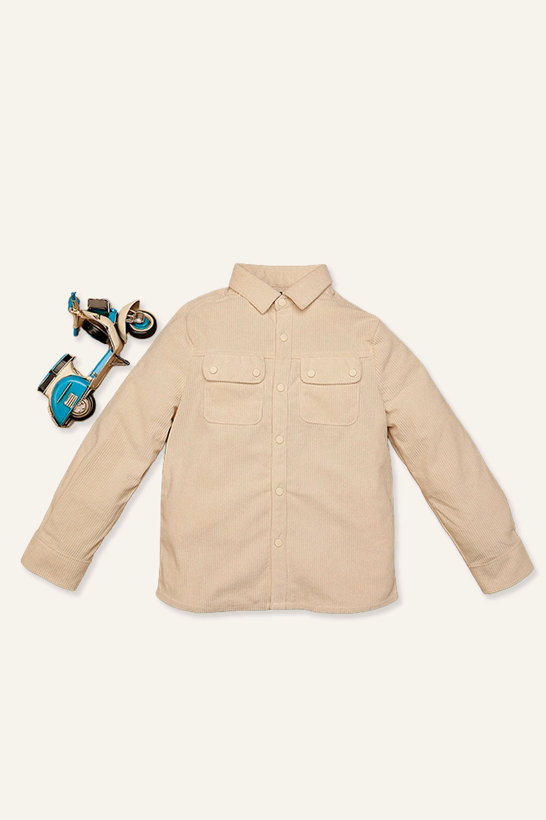 Boys Off White OverShirt