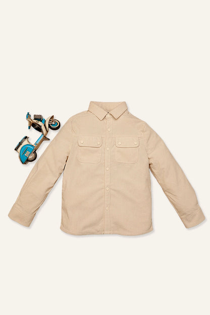 Boys Off White OverShirt