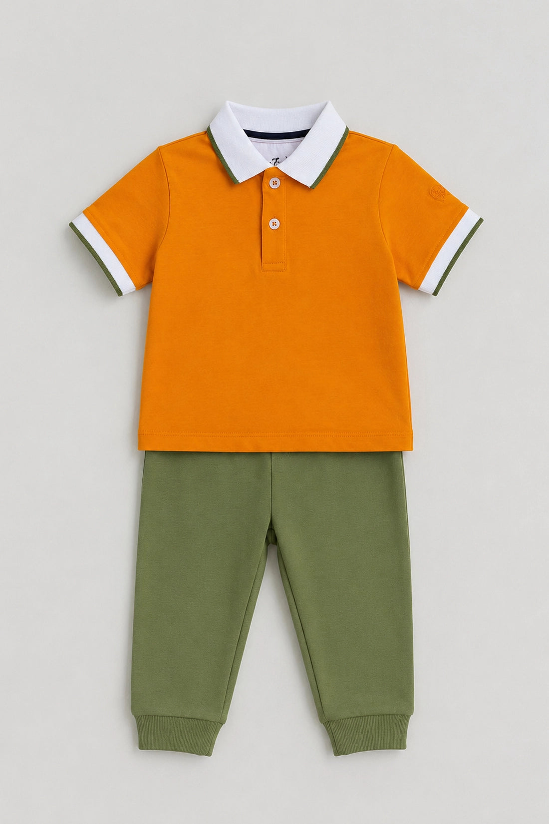 Baby Boys Green Clothing Set with pyjama