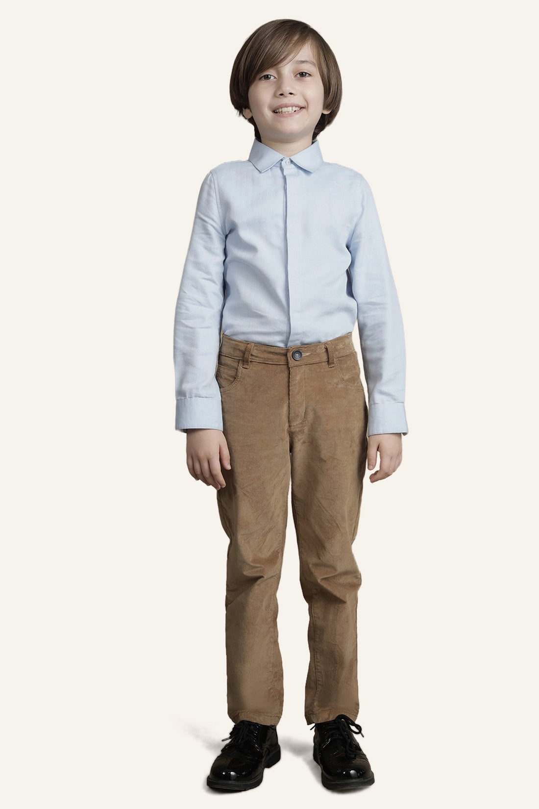 Boys Camel Coloured Trouser