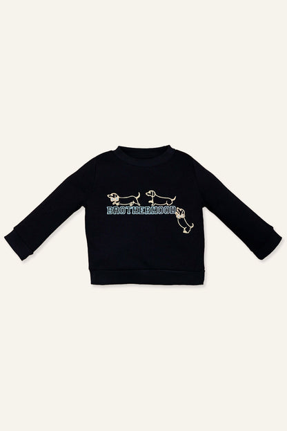 Baby Boys Navy Blue Sweatshirt