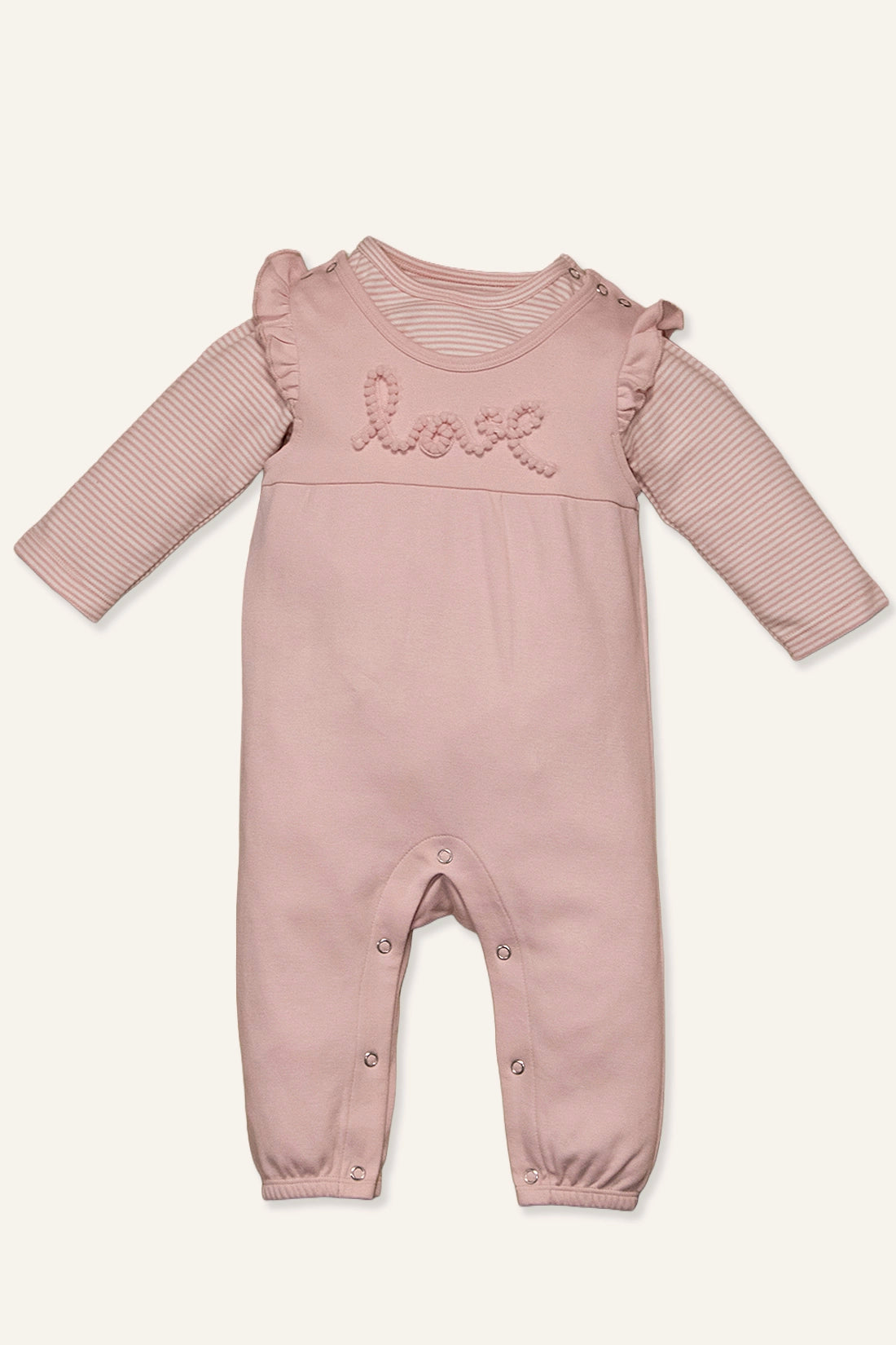 Baby Girls Pink Bodysuit