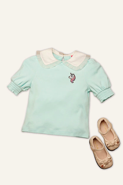 Girls Blue Top