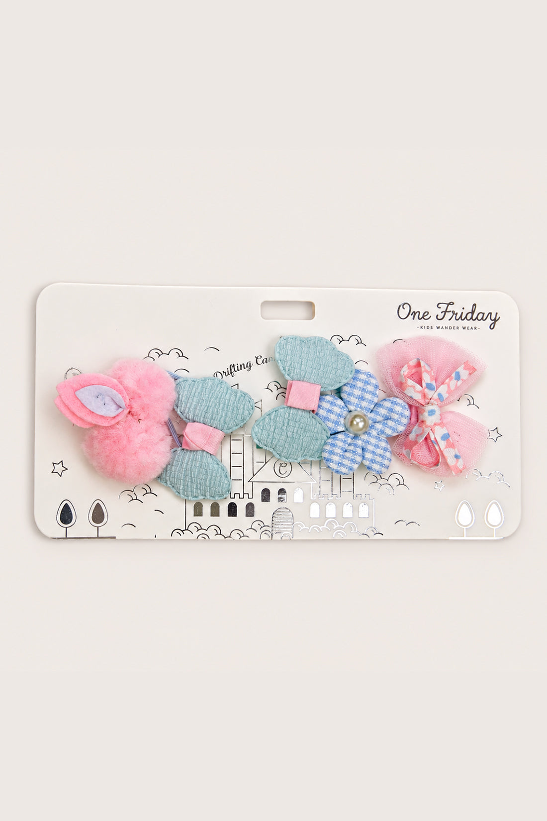 Girls Solid Metal Hair Clips