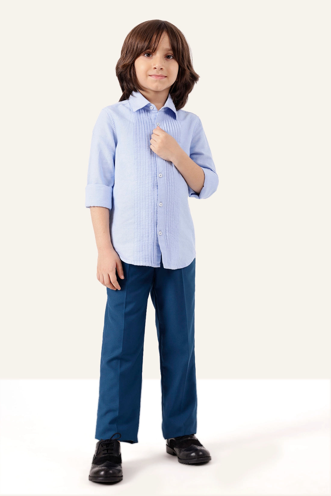 Boys Blue Casual Shirt