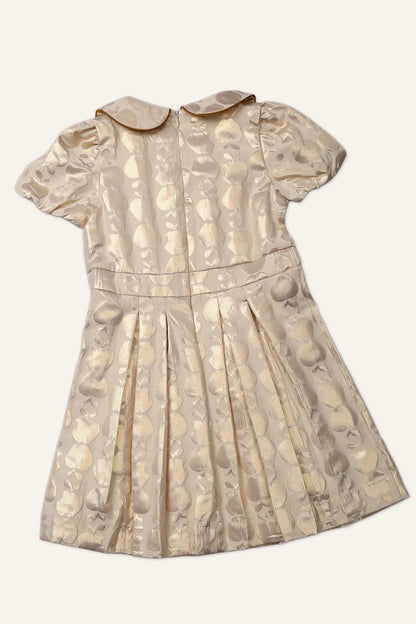Girls Golden Apple Dress