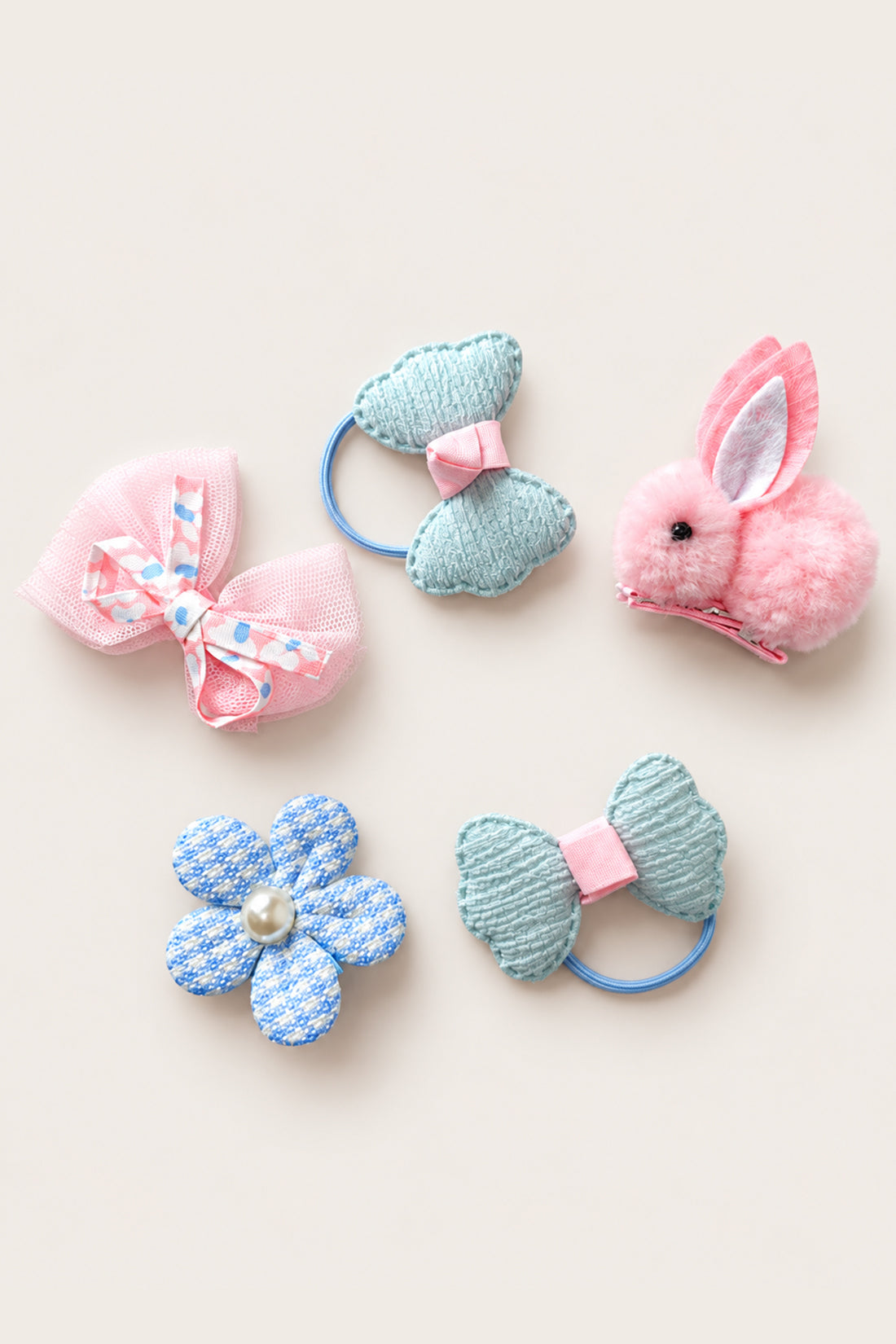 Girls Solid Metal Hair Clips
