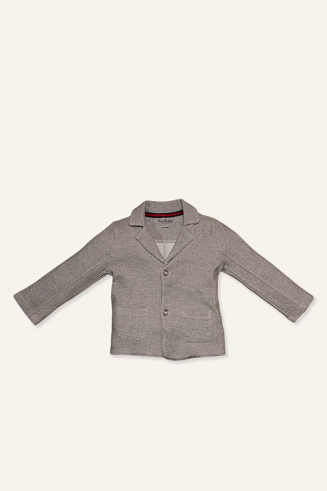 Baby Boys Grey 3 Piece Suit