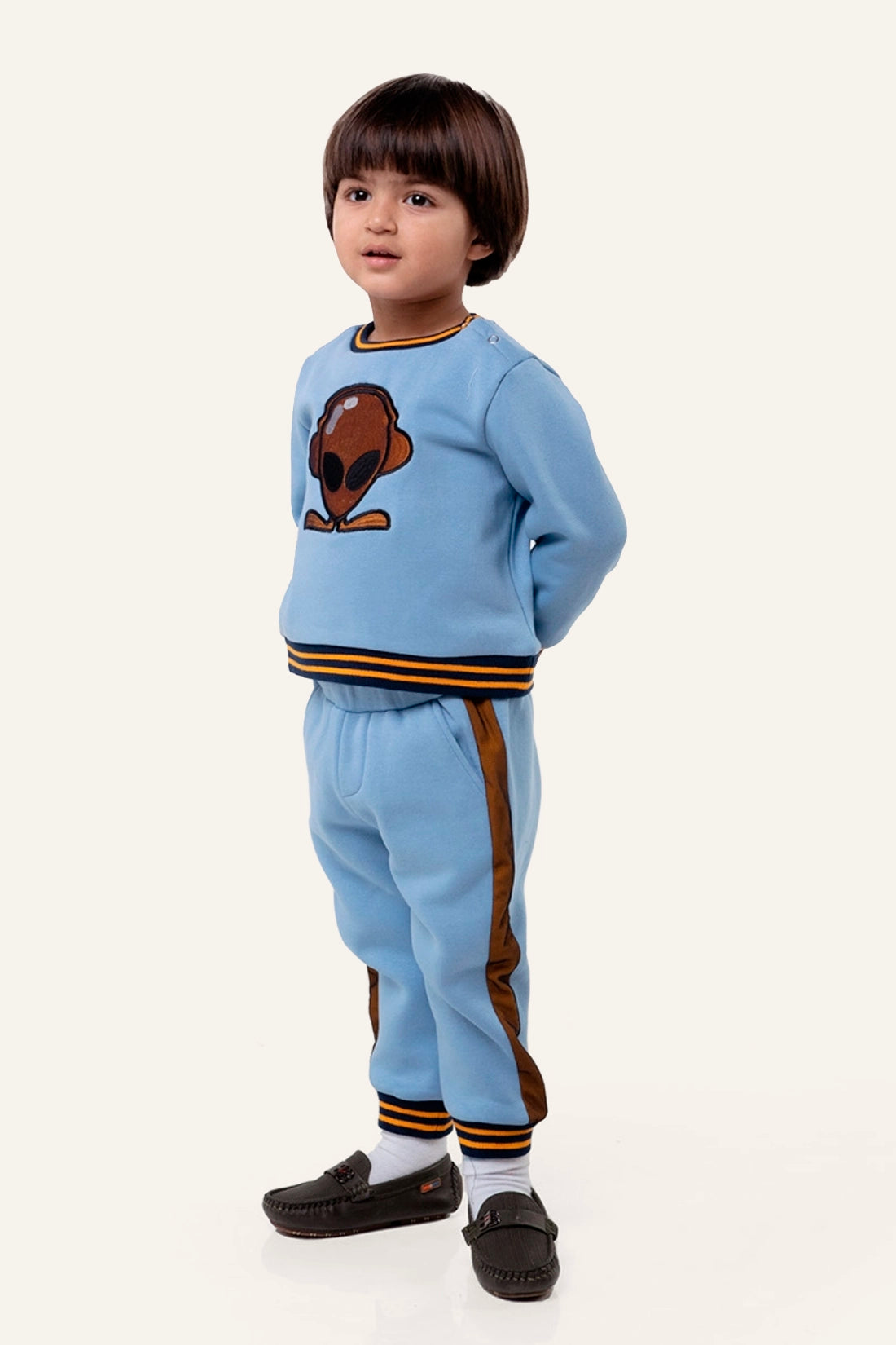 बेबी बॉयज़ न्यू बोर्न आइस ब्लू एलियन ट्रैक सूट